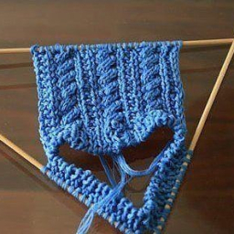 Вязание следков на спице