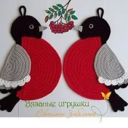 Идеи новогодних прихваток