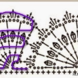 Женское болеро связанное крючком.
