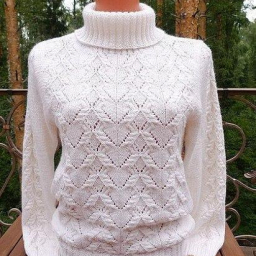 Красивейший узор для свитера или пуловера