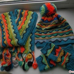 Комплект крючком