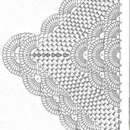 Схемы для вязание красивых шалей