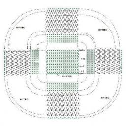 Вязаная корзинка