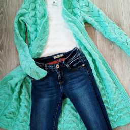 Кардиган спицами. Схема.