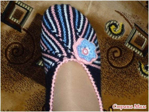 Следки спицами Следки спицами