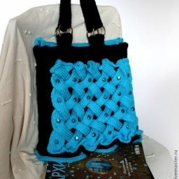 Вязаные сумочки. Идеи