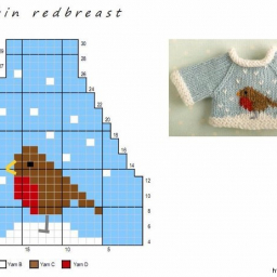 Вязание спицами свитеров для кукол. Схемы вязания.