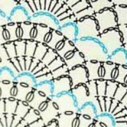 Шапочка с цветком на макушке крючком