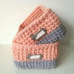 Идеи для дома из пряжи спагетти