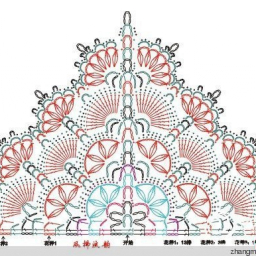 Шаль крючком