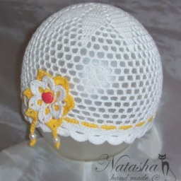 Летняя шапочка крючком