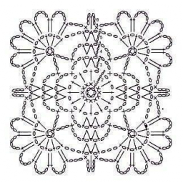 Мотивы крючком в копилку мастерицы