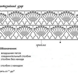 Вязание: ажурное болеро с узором веера
