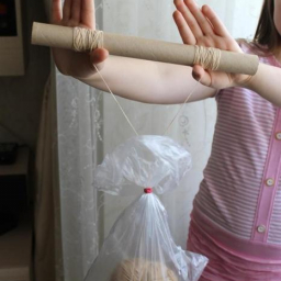 Как разделить толстую пряжу на несколько нитей