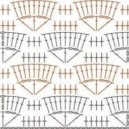 Интересные узоры крючком