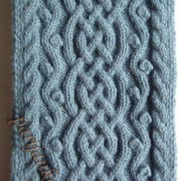 Кельтские узоры на спицах.