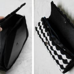 Вязаный клатч Classica