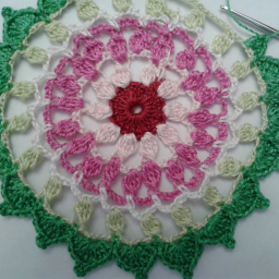 Подушка для иголок. Крючок.