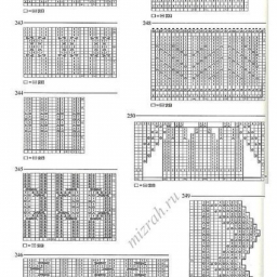 Резинки спицами по-японски