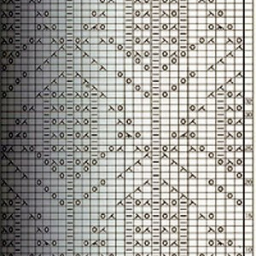 Узоры спицами.