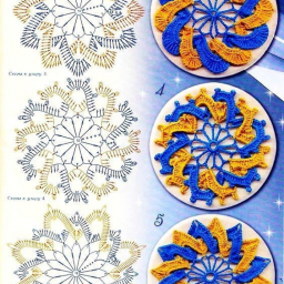 Схемы узоров