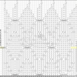 Узор для вязания пледа