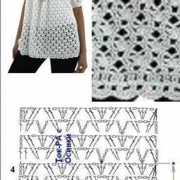 Схема вязания туники