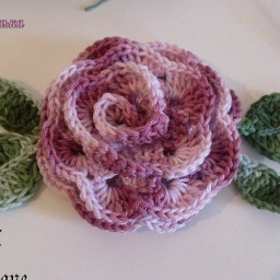 Роза крючком. Мастер-класс