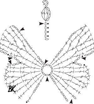 Вяжем бабочек