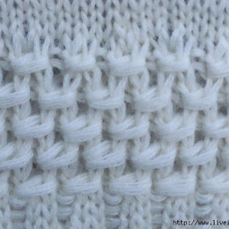 Красивый узор спицами от Sandriene