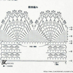 Вязаная юбочка