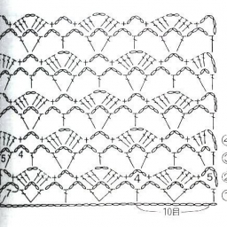 Красивые узоры крючком