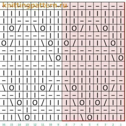 Вязание ажурных узоров спицами  Ажурные корзиночки