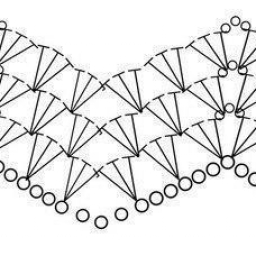 Яркий плед крючком