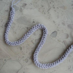 Объемный шнур крючком. Мастер-класс