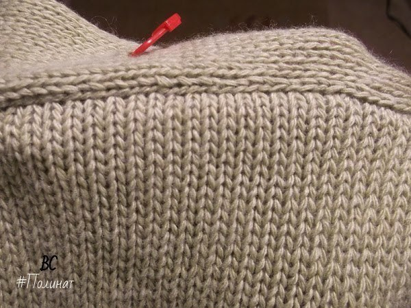 Как красиво вшить рукав в вязанное спицами изделие 1 Как красиво вшить рукав в вязанное спицами изделие 1