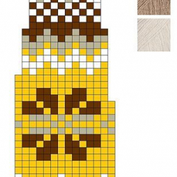 Жаккард для шапки или берета