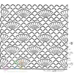 Узор для шарфа