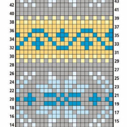 жаккард для варежек