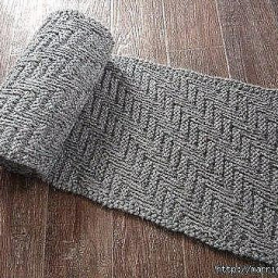 Мужской СНУД спицами. Описание