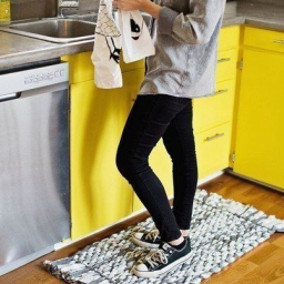 Кухонный коврик своими руками