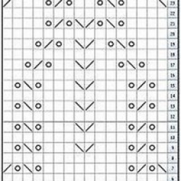 Красивый узор спицами