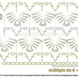 Узор Чешуйки. Мастер-класс.