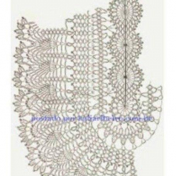 Вязаный коврик