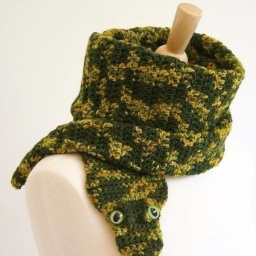 Креативные шарфики животные