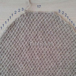 Вяжем окат рукава. Автор Tamica