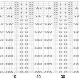 Нежный рельеф - спицами.
