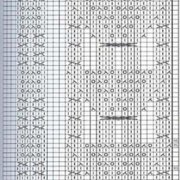 Схема для снуда спицами