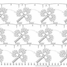 узоры крючком