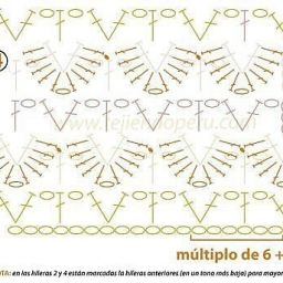 Узор Чешуйки. Мастер-класс.